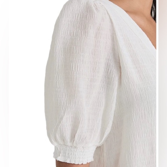 BB DAKOTA by Steve Madden, Fields of Gold Dress, XS, Bright White, NWT, $48 - Picture 9 of 9